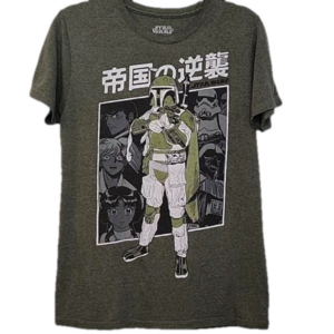 STAR WARS / ANIME T-Shirt Mandalorian Boba Fett Size Small